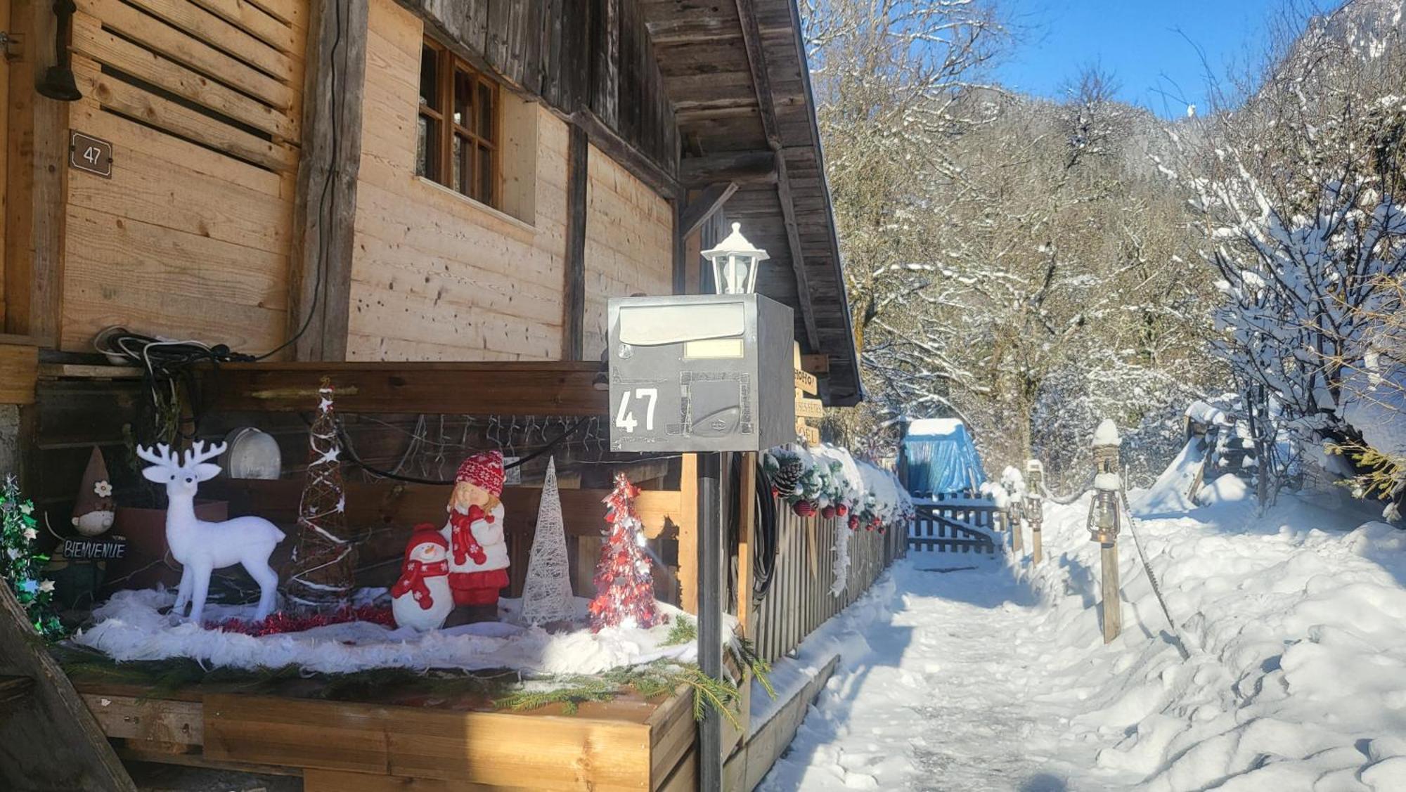 Bed and Breakfast Le Nid Des Cerfs Essert-Romand Екстер'єр фото